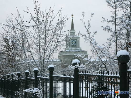 21 декабря начало недели новой недели в Волгограде снежное и морозное