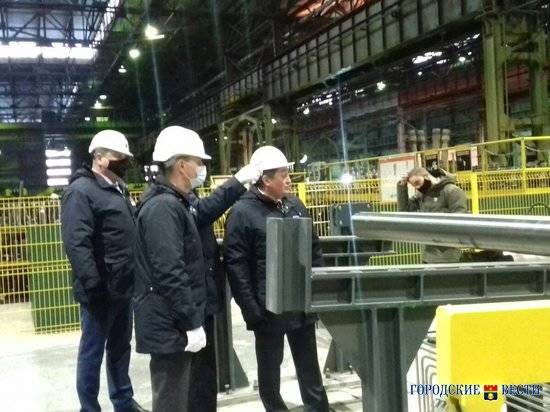 Андрей Бочаров проинспектирует трубный завод в Волжском