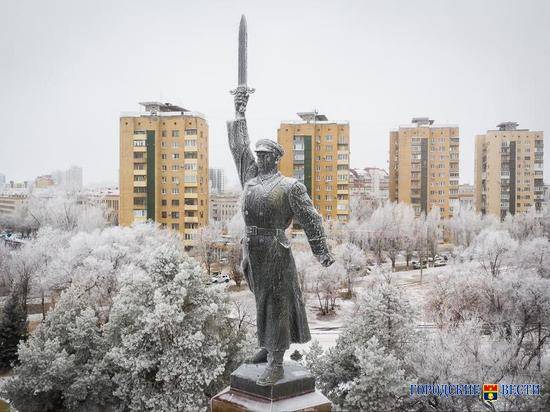 31 декабря волгоградцев ждёт снег с моросью и небольшой морозец