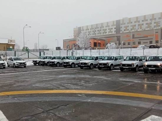 23 новых санитарных автомобиля получили ЦРБ в Волгоградской области