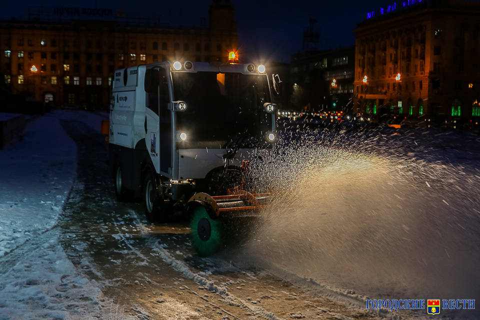 Ночью в Волгоградской области обещают снег, метель и до -15ºC