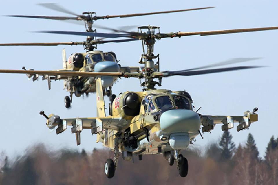 В Волгоградской области впервые привлечены к учениям вертолеты Ка-52
