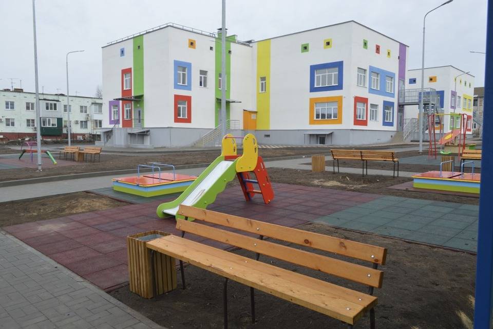Под Волгоградом открывают новый детский сад