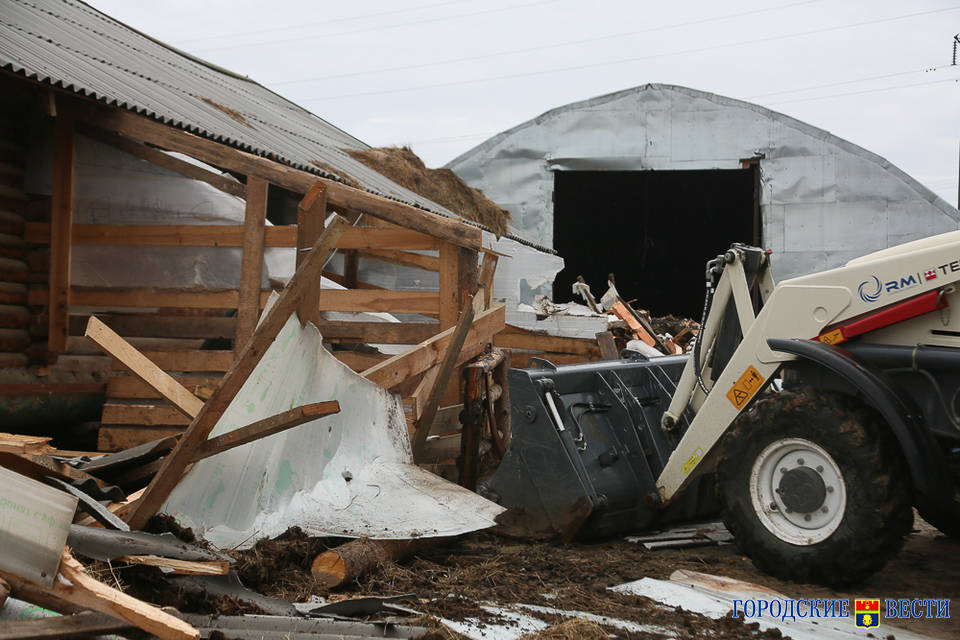 На севере Волгограда снесут 2 аварийных дома