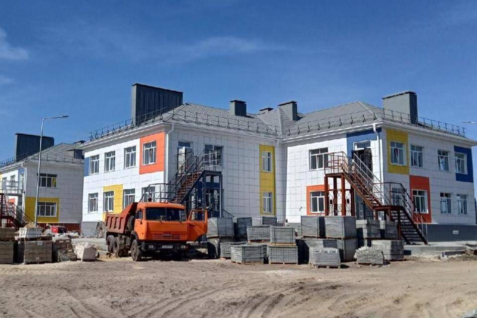 В Волгоградской области достраивают новый детский сад