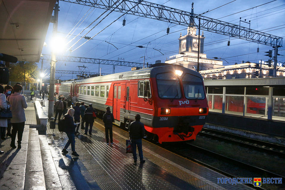 В Волгограде задержали поезд «Уфа - Адлер»