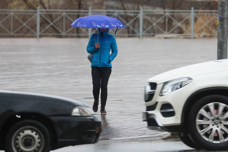 Дождь, град и ветер: на юге Волгоградской области разбушевалась стихия