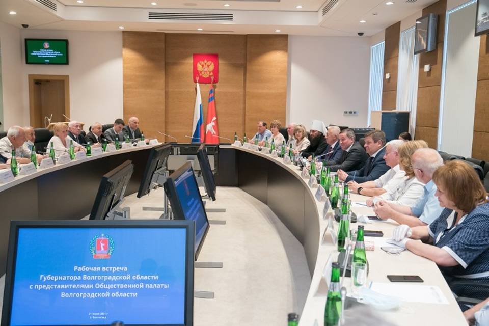Озвучена первая десятка новых членов Общественной палаты Волгоградской области
