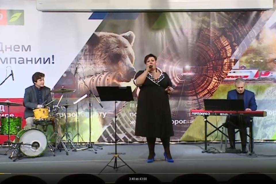 Праздничный концерт в честь Дня компании ОАО «РЖД» 8 октября покажут по телеканалу «Волгоград 24»