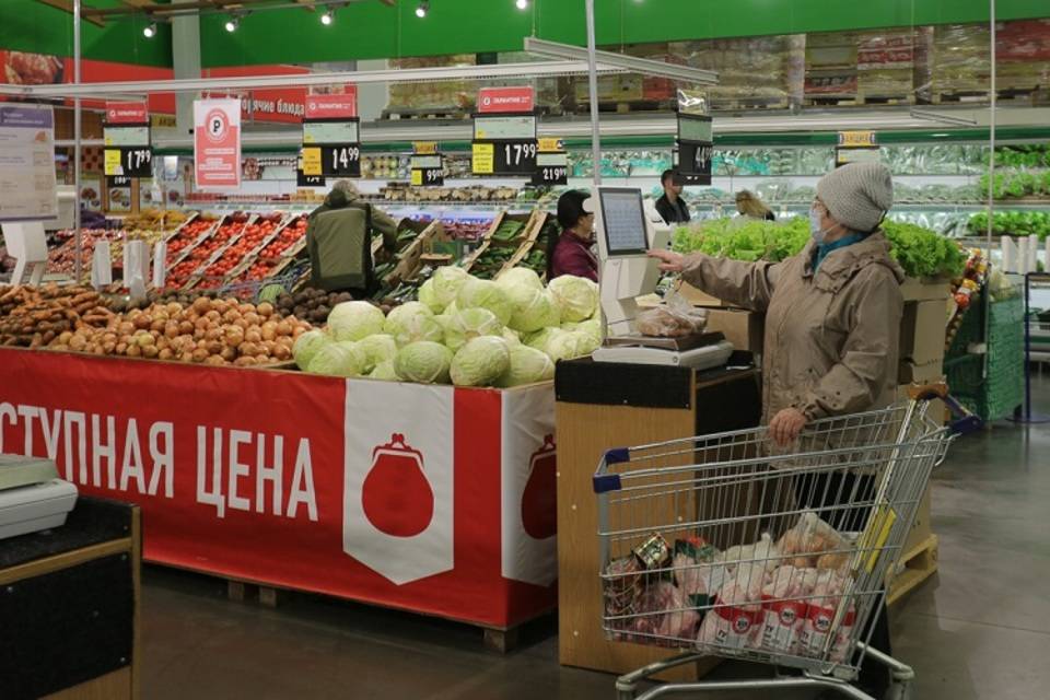 В Волгоградской области продуктовая инфляция за год составила 8%
