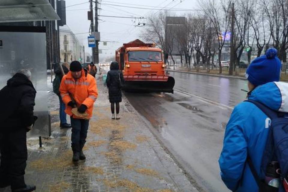 В Волгограде на смену дождю придет сильный мороз