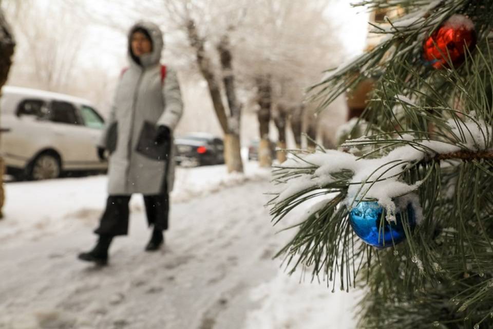 В Волгограде 30 декабря повалит сухой и мокрый снег
