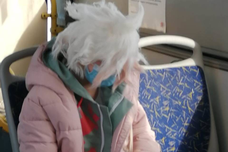 Волгоградка с креативной причёской удивила пассажиров автобуса