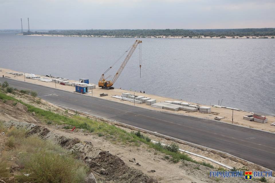 Федеральный центр высоко оценил работы по берегоукреплению в Волгоградской области