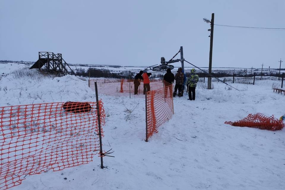 Под Волгоградом тестируют горнолыжный спуск «Хоперский снег»
