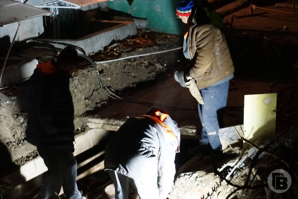 В Волгограде при устранении течи повредили газовую трубу