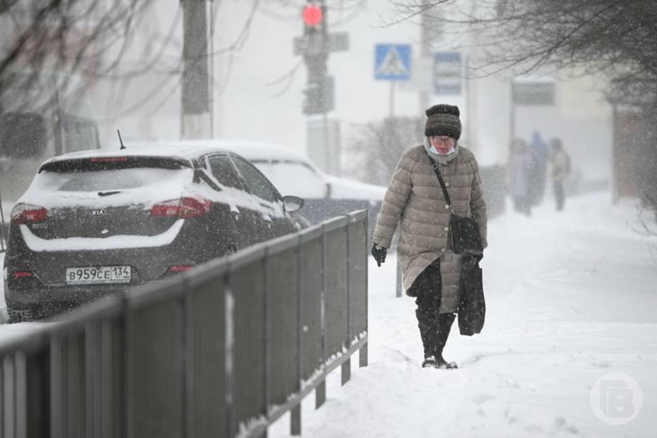 Дикий ветер и мокрый снег ожидают Волгоград 31 января