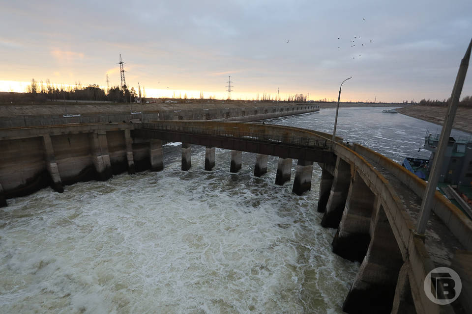 Волжская ГЭС сократит объем сбросов воды