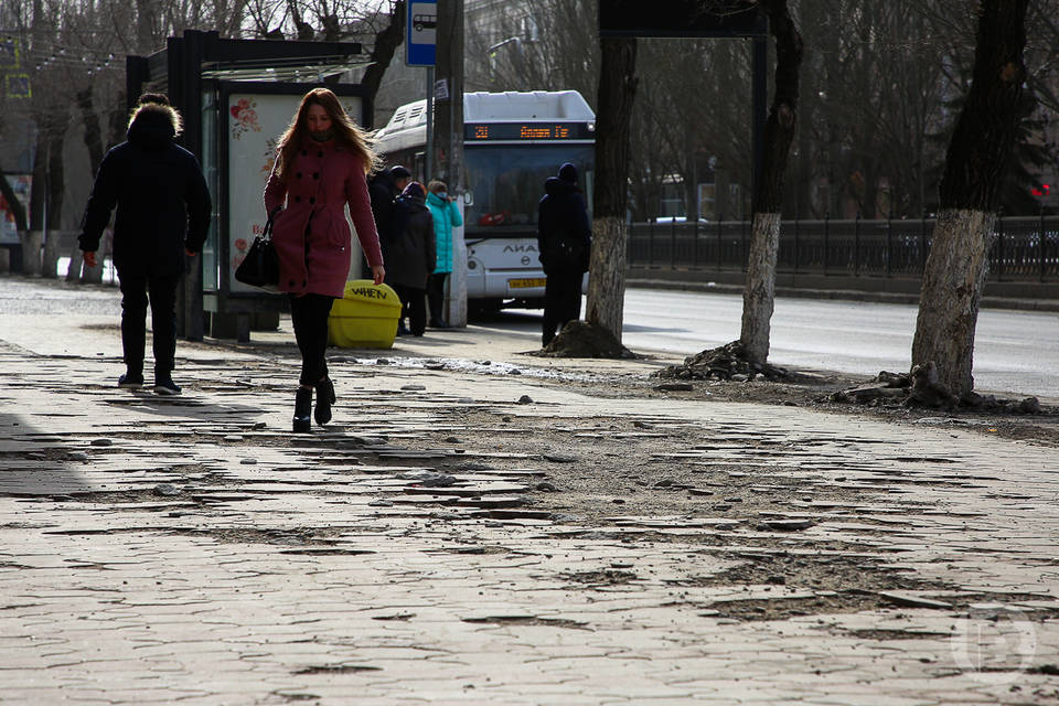 В Волгограде синоптики обещают плюсовую температуру