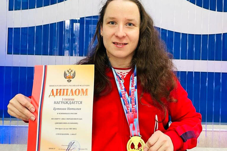 Пловцы-паралимпийцы из Волгограда приняли участие в Чемпионате России на короткой воде