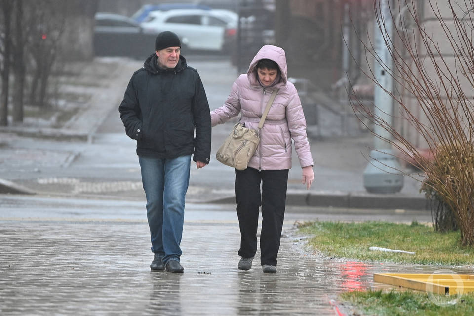 Мокрый снег и дикий ветер ожидаются в Волгограде 28 марта