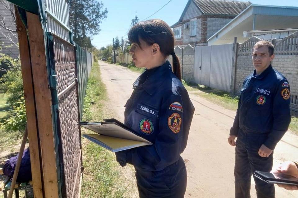 Спасатели провели противопожарный рейд с помощью беспилотников в Волгоградской области