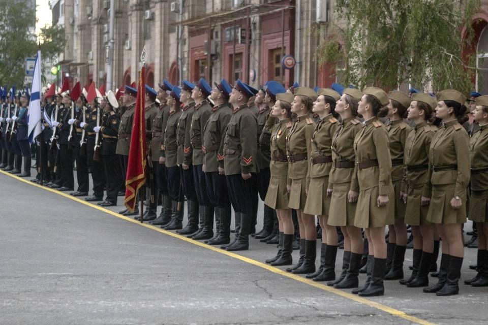 Волгоградская полиция пройдет в колоннах парада Победы в форме НКВД