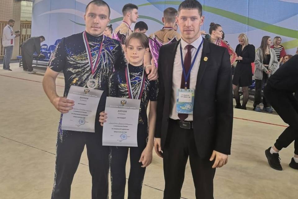 Волгоградские гимнасты завоевали серебро на чемпионате России