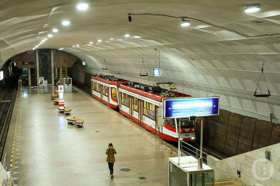 В Волгограде обследуют своды подземки метротрама на станции «Площадь Ленина»