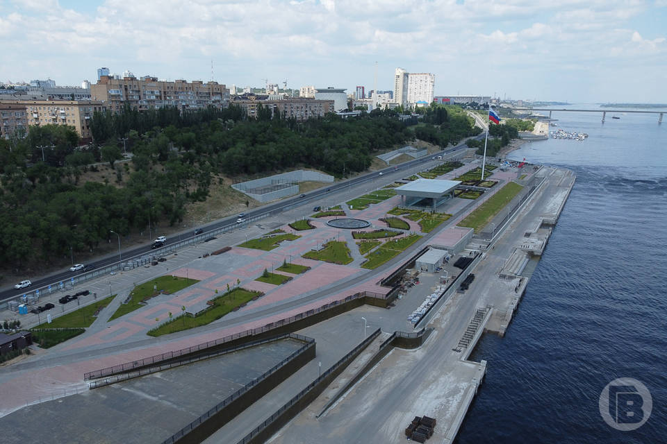 В Волгограде преображается главная набережная города