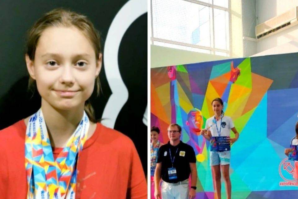 Юная волгоградка стала мультимедалисткой Всероссийских соревнований по плаванию