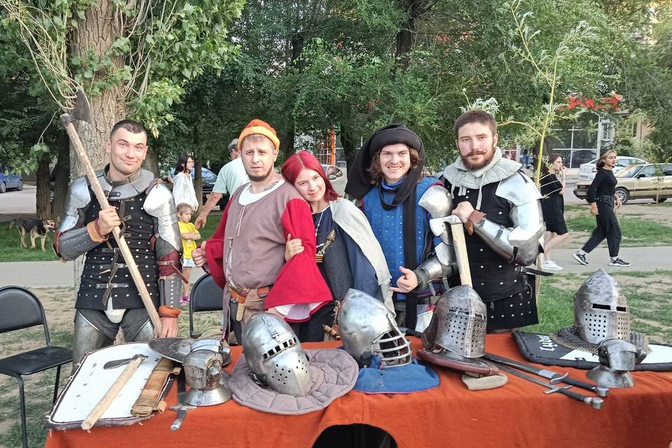 Волгоградцев зовут посмотреть на бой средневековых рыцарей на набережной