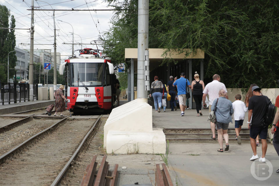 В Волгограде скоростные трамваи возобновили движение в районе ЦПКиО