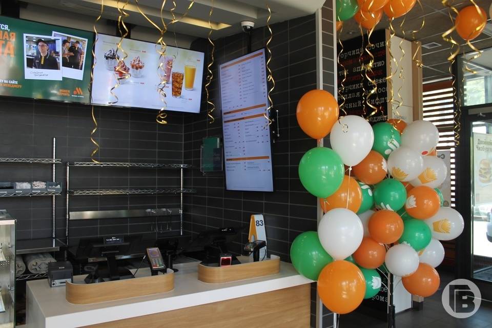28 июля в Волгограде открылись еще 5 ресторанов «Вкусно и точка»