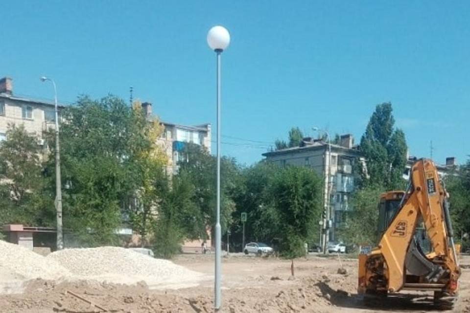 Возле ж/д станции Заканальная в Волгограде появились современные светильники