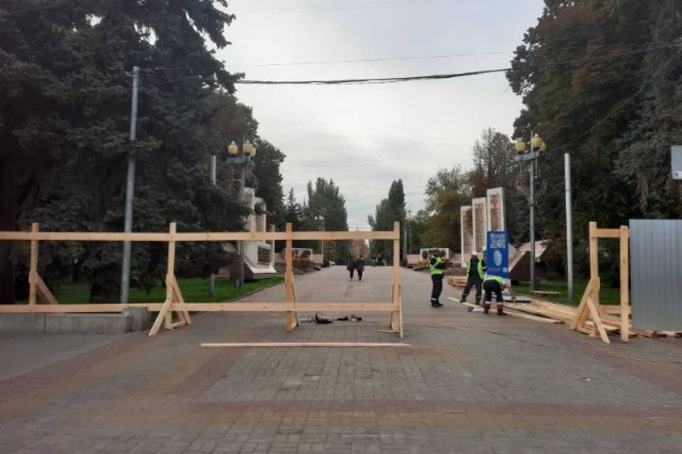 На Аллее Героев в Волгограде пешеходное движение временно остановят