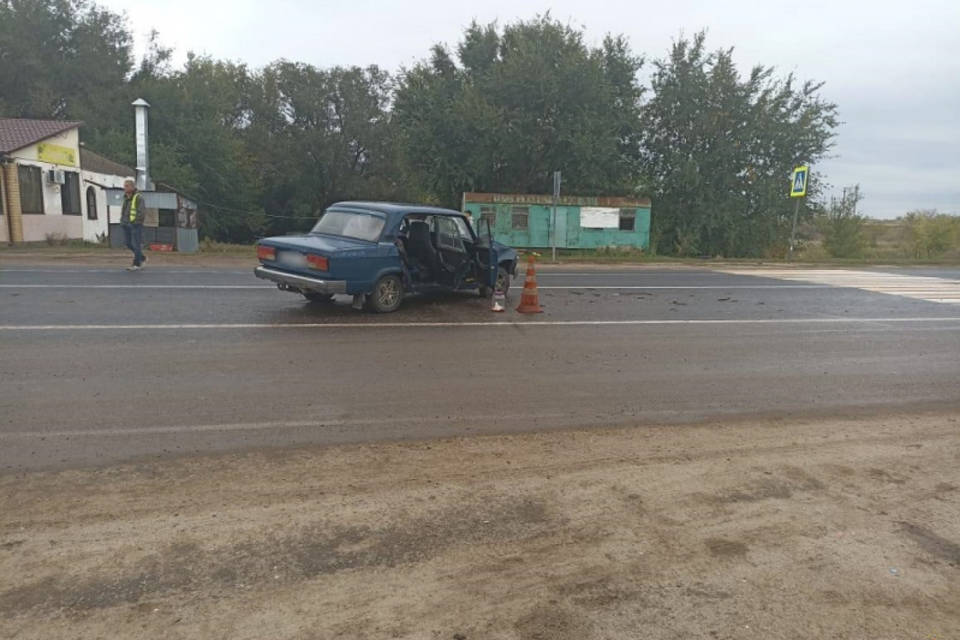 46-летняя волгоградка попала в больницу после ДТП в Быковском районе