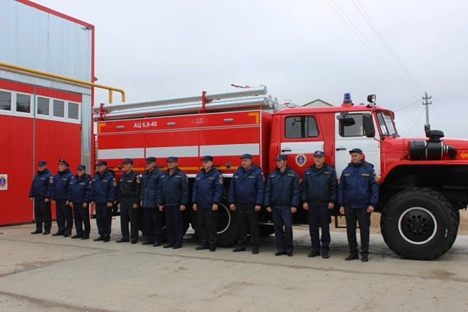 Под Волгоградом свою работу начало новое пожарное депо