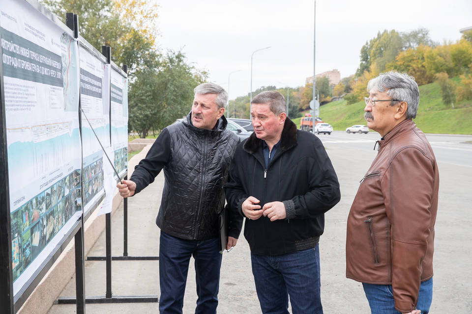 В Волгограде готовится проект благоустройства нового участка Центральной набережной