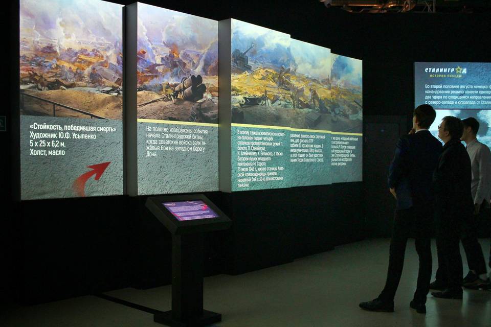 «Сталинград – история Победы»: в Волгограде открылась интерактивная выставка