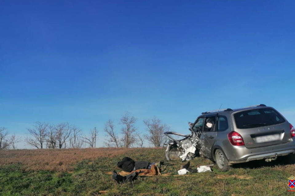 Два водителя из Ростовской области погибли в страшной аварии на трассе под Волгоградом