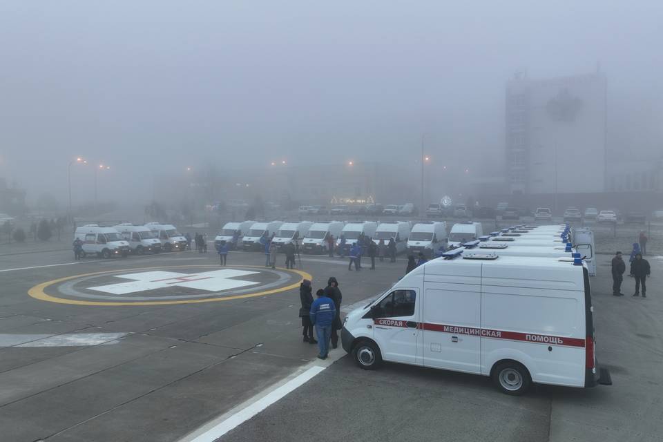 В районы Волгоградской области направят 19 машин службы скорой помощи