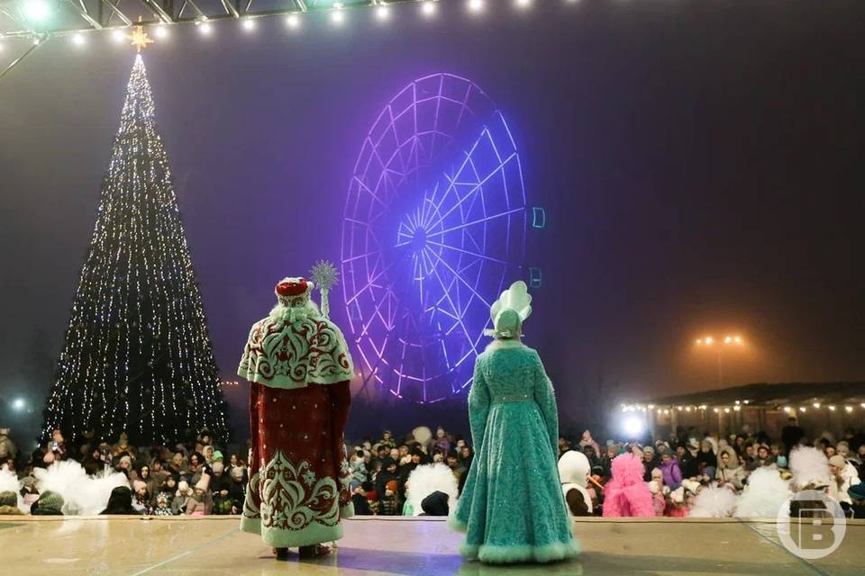 У главной елки Волгограда пройдет представление для детей 5 января