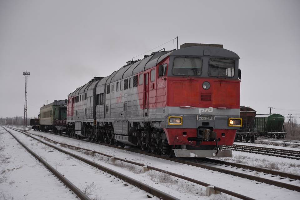 Погрузка на железной дороге в Волгоградской области выросла на 1% в 2022 году