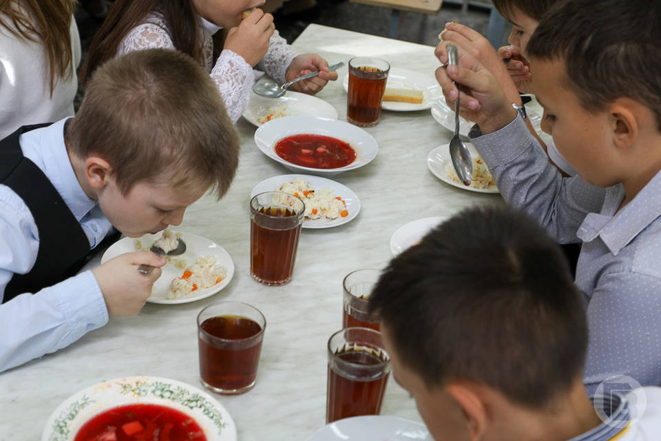 В Волгоградской области нашли нарушения при организации бесплатного горячего питания школьников