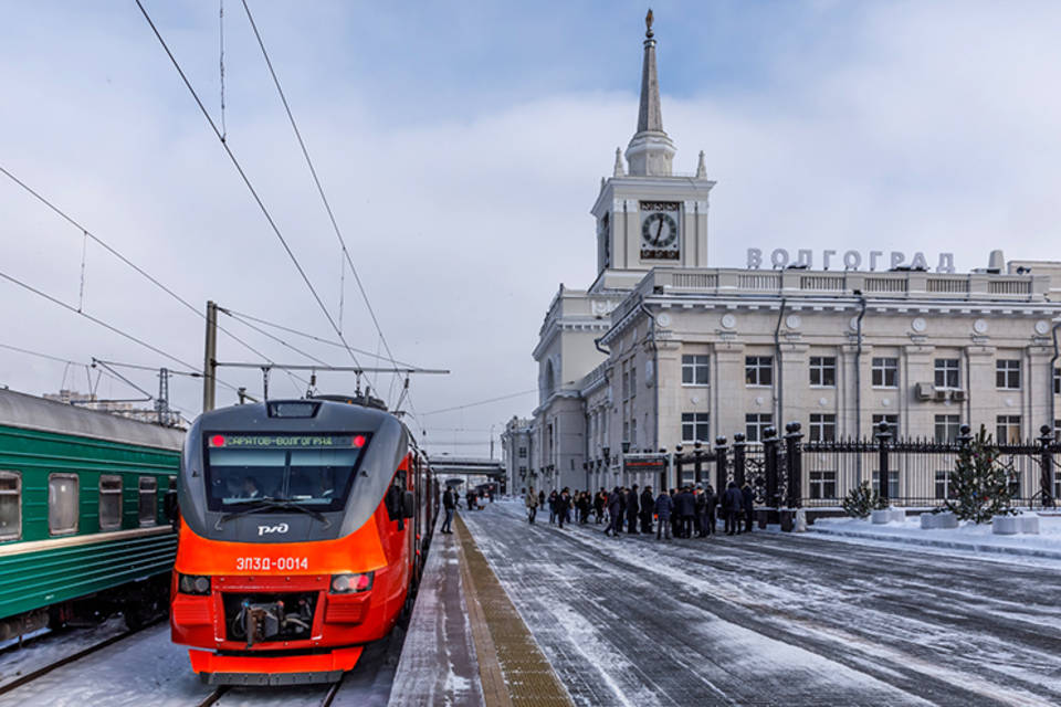 Туристическая поездка на электропоезде из Саратова в Волгоград запланирована на 4 февраля