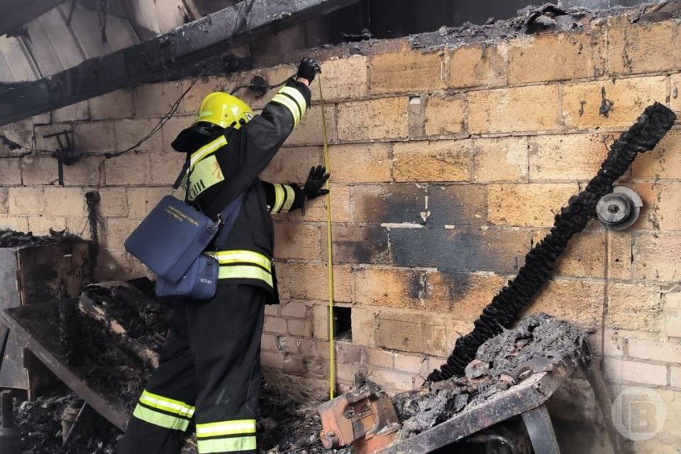 В Волгоградской области пожар унес жизнь человека