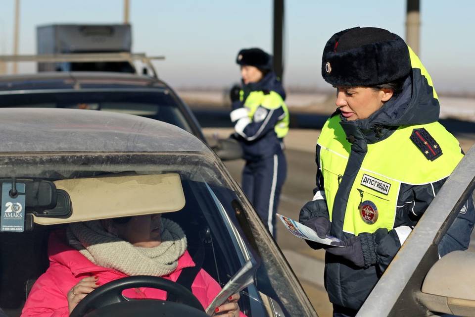 В Волгограде водителям рассказали, как правильно перевозить детей