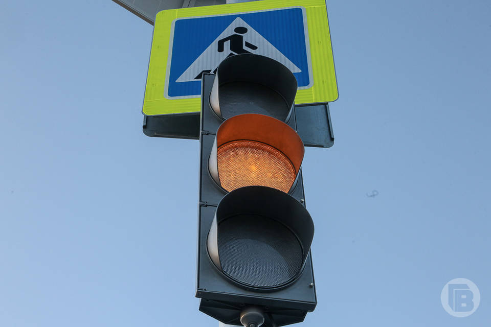 В Камышине Волгоградской области установили светофор с обратным отсчетом