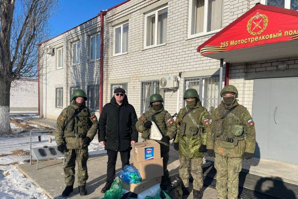 Очередной груз для военнослужащих  отправлен в зону СВО из Волгограда